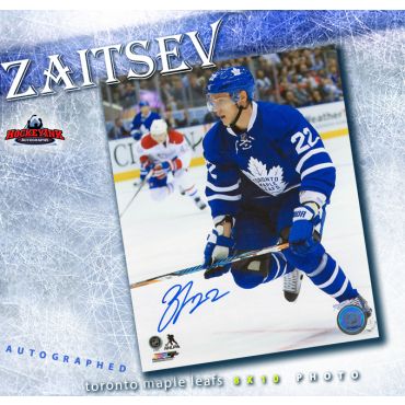 Nikita Zaitsev Toronto Maple Leafs Autographed 8 x 10 Photo