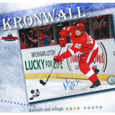 Niklas Kronwall Detroit Red Wings Autographed 8 x 10 Photo