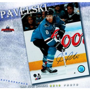 Joe Pavelski San Jose Sharks Autographed 8 x 10 Photo