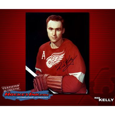 Red Kelly 8 x 10 Autographed Photo
