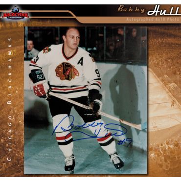 Bobby Hull Chicago Blackhawks 8 x 10 Autographed Photo
