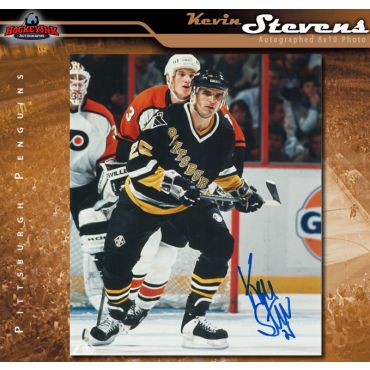 Kevin Stevens Pittsburgh Penguins Autographed 8 x 10 Photo