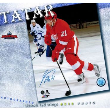 Tomas Tatar Detroit Red Wings 8 x 10 Autographed Photo