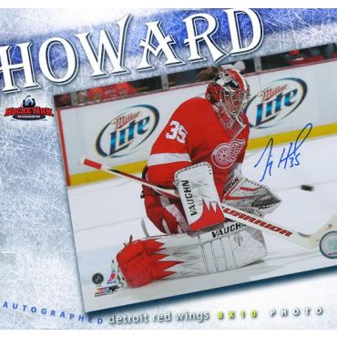 Jimmy Howard Detroit Red Wings Autographed 8 x 10 Photo