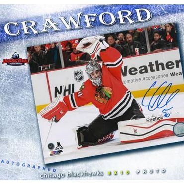 Corey Crawford Chicago Blackhawks Autographed 8 x 10 Photo