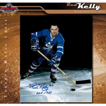 Red Kelly Toronto Maple Leafs 8 x 10 Autographed Photo