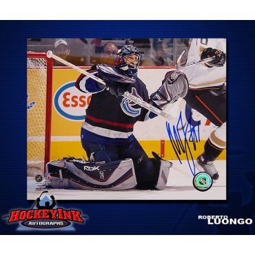 Roberto Luongo Vancouver Canucks 8 x 10 Autographed Photo