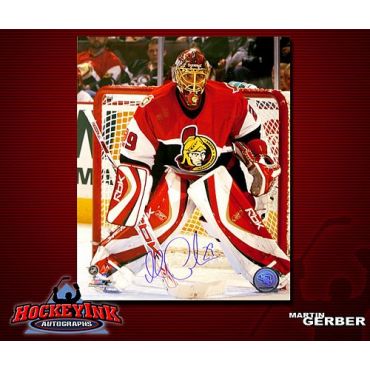 Martin Gerber Ottawa Senators 8 x 10 Autographed Photo