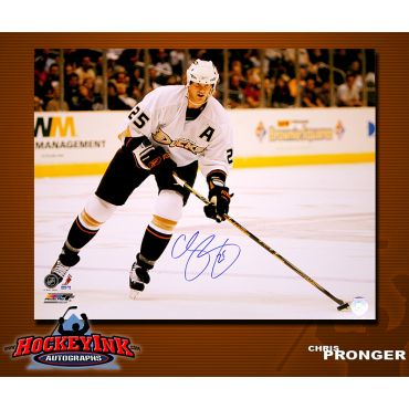 Chris Pronger Anaheim Ducks 8 x 10 Autographed Photo