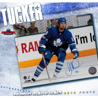 Darcy Tucker Toronto Maple Leafs Autographed 8 x 10 Photo