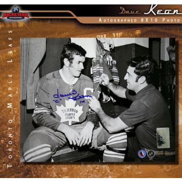 Dave Keon Toronto Maple Leafs Autographed 8 x 10 Photo
