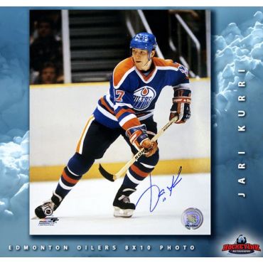 Jarri Kurri Edmonton Oilers Autographed 8 x 10 Photo