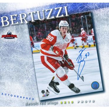 Tyler Bertuzzi Detroit Red Wings 8 x 10 Autographed Photo