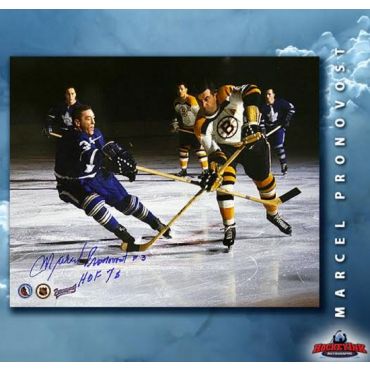 Marcel Pronovost Toronto Maple Leafs Autographed 8 x 10 Photo