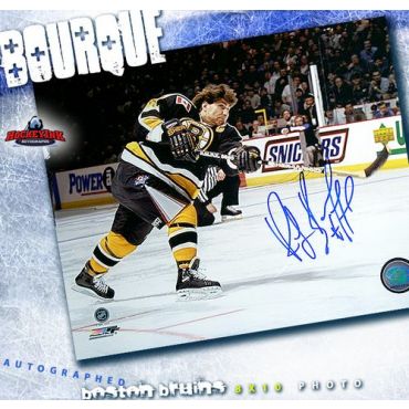 Ray Bourque Boston Bruins Autogaphed 8 x 10 Photo