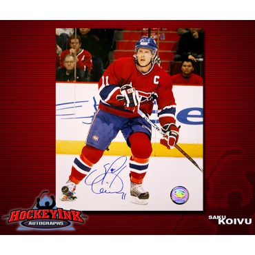 Saku Koivu Montreal Canadiens 16 x 20 Autographed Photo