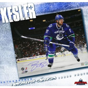 Ryan Kesler Vancouver Canucks Autographed 16 x 20 Photo