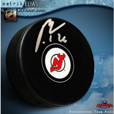 Patrik Elias New Jersey Devils Autographed Hockey Puck