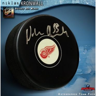 Niklas Kronwall Detroit Red Wings Autographed Hockey Puck
